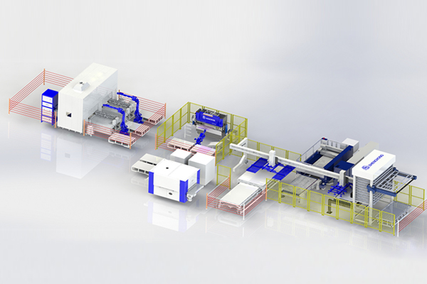 鈑金全自動(dòng)化生產(chǎn)線 鈑金全自動(dòng)化生產(chǎn)線
